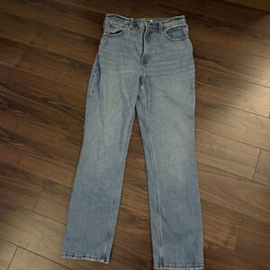 Abercrombie and Fitch 90s slim straight ultra high rise 29/8s